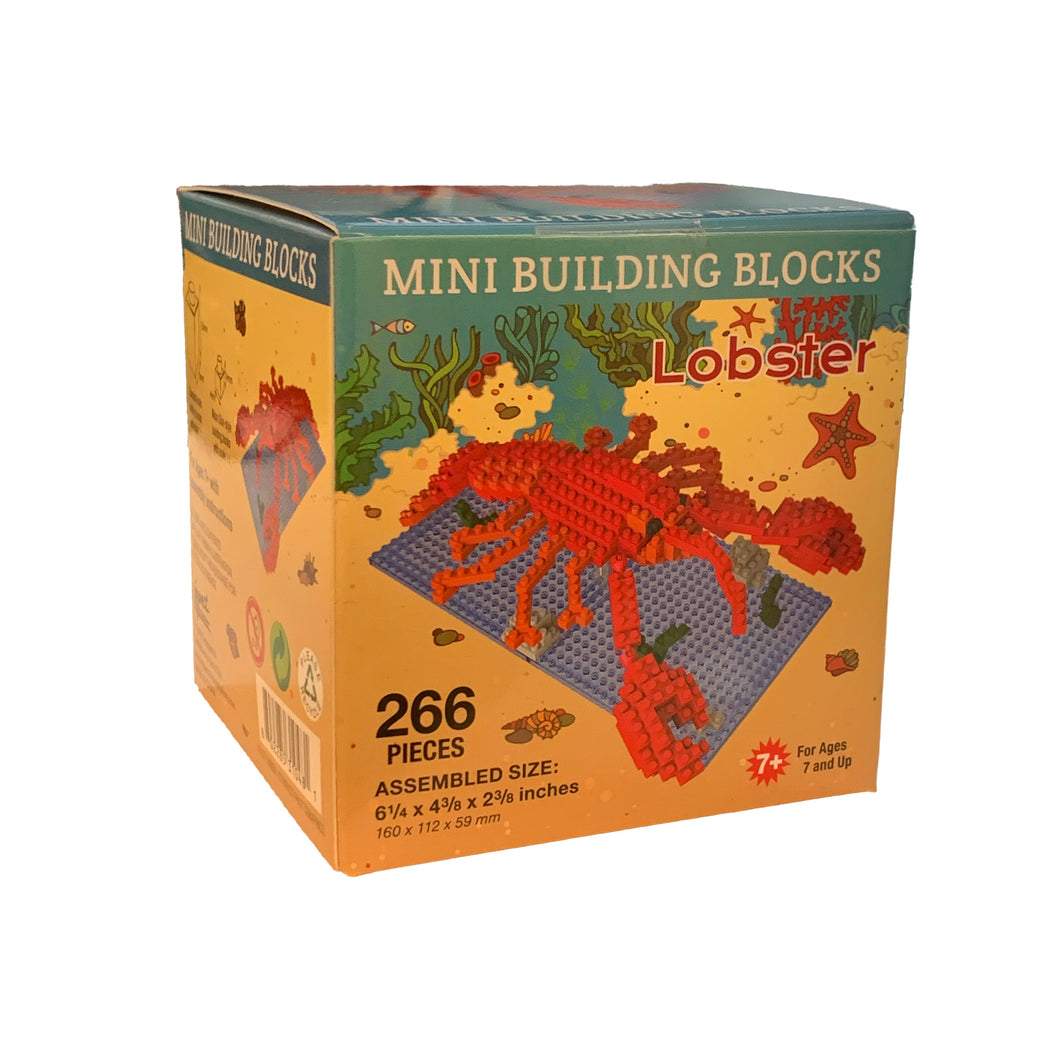 Mini Blocks Boston Lobster Mini Building Blocks – Meet Boston